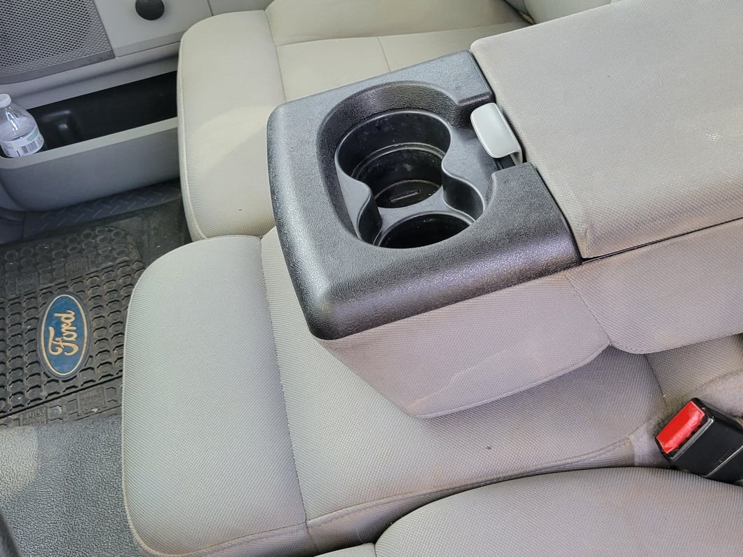 RedRock Center Console Replacement Cup Holder Pad; Black (04-14 F-150) - Image 9