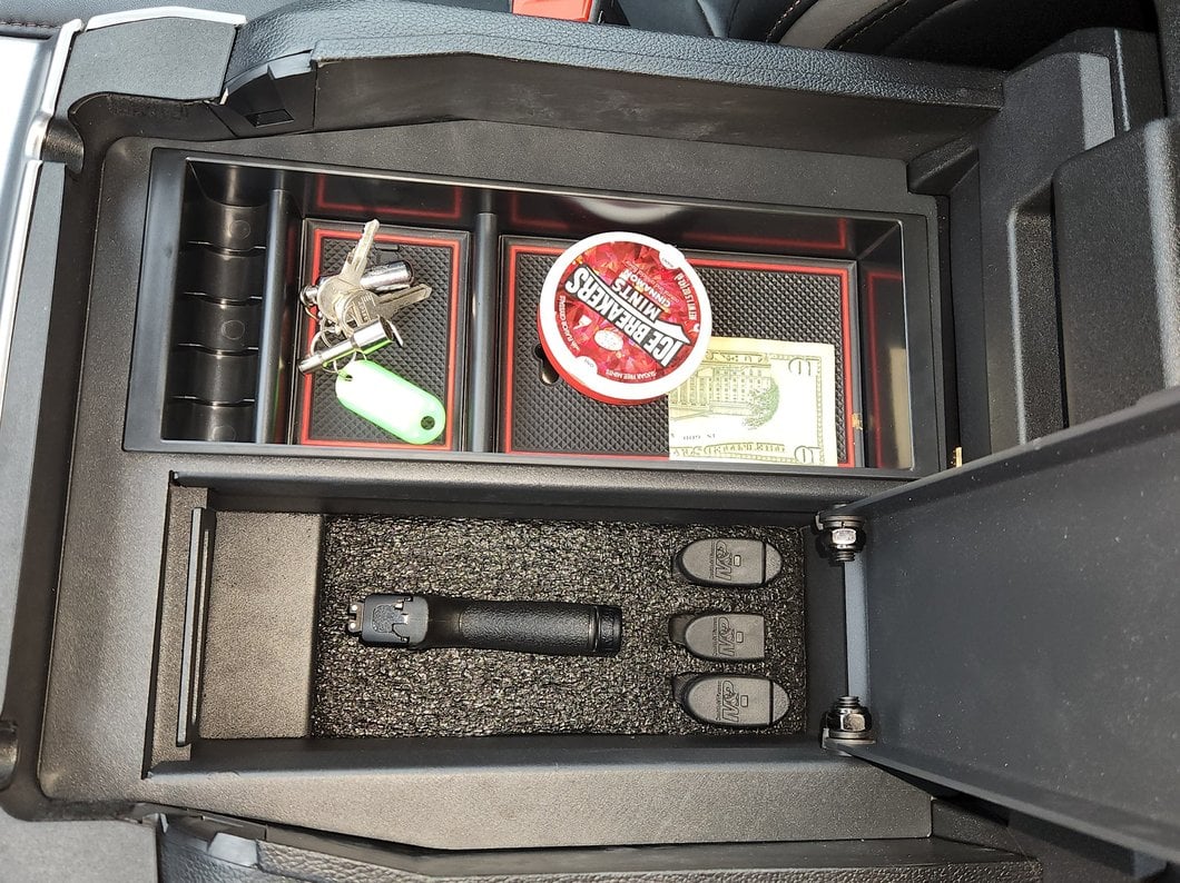 RedRock Center Console Storage Lock Vault (15-20 F-150 w/ Flow-Through Center Console) - Image 9