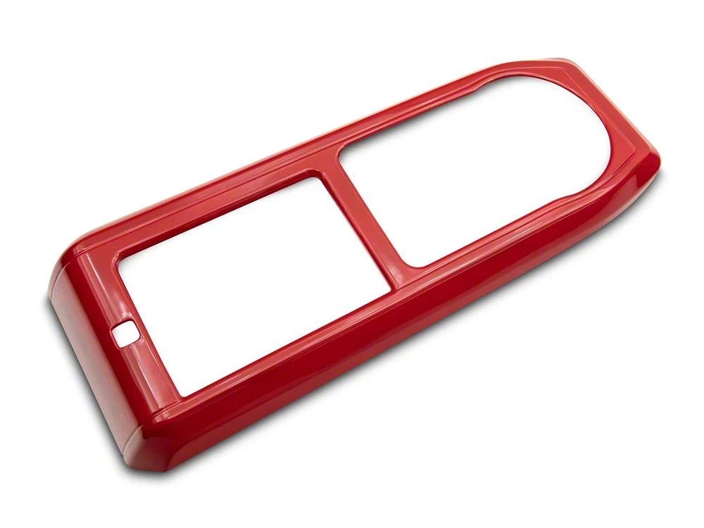 RedRock Center Console Trim; Red (16-23 Tacoma w/ Automatic Transmission) - Image 2