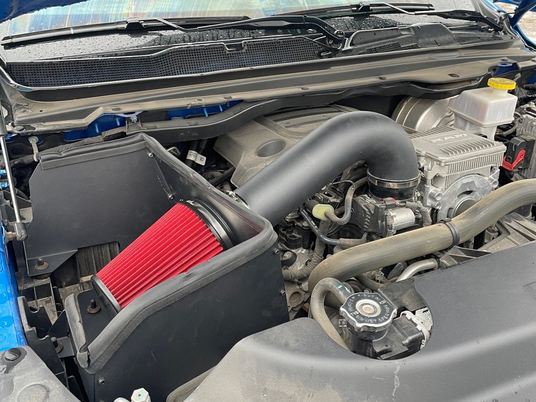 RedRock Cold Air Intake; Black (19-24 5.7L RAM 1500) - Image 4