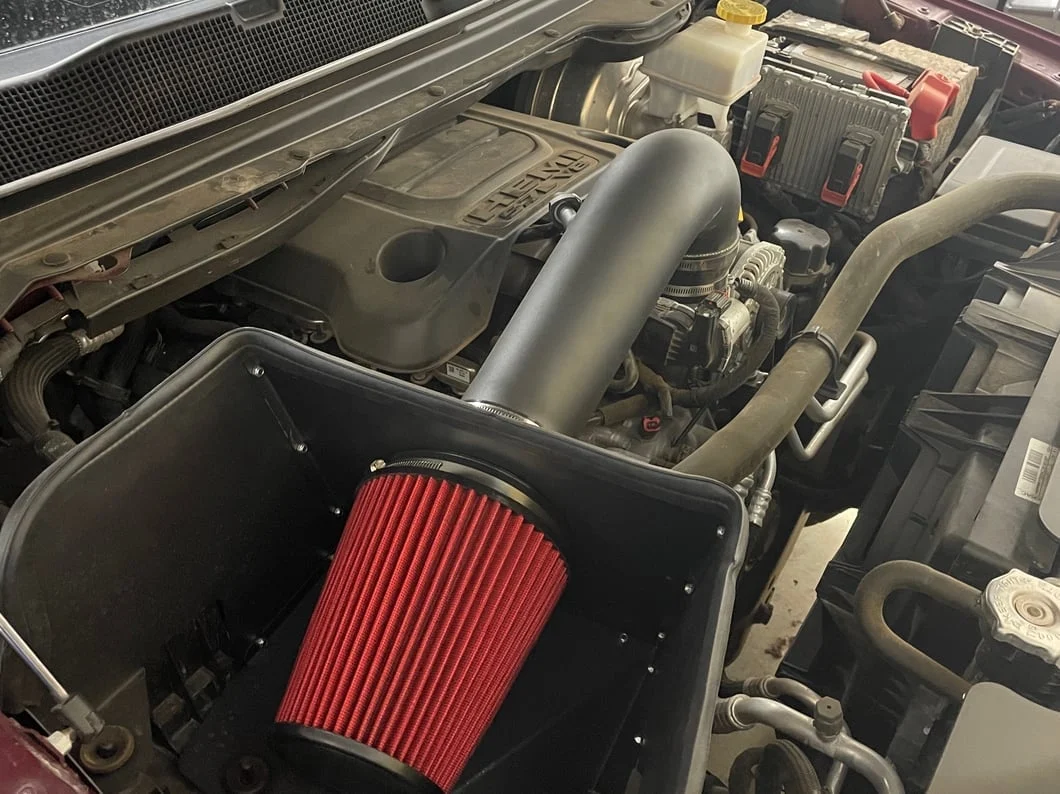 RedRock Cold Air Intake; Black (19-24 5.7L RAM 1500) - Image 5
