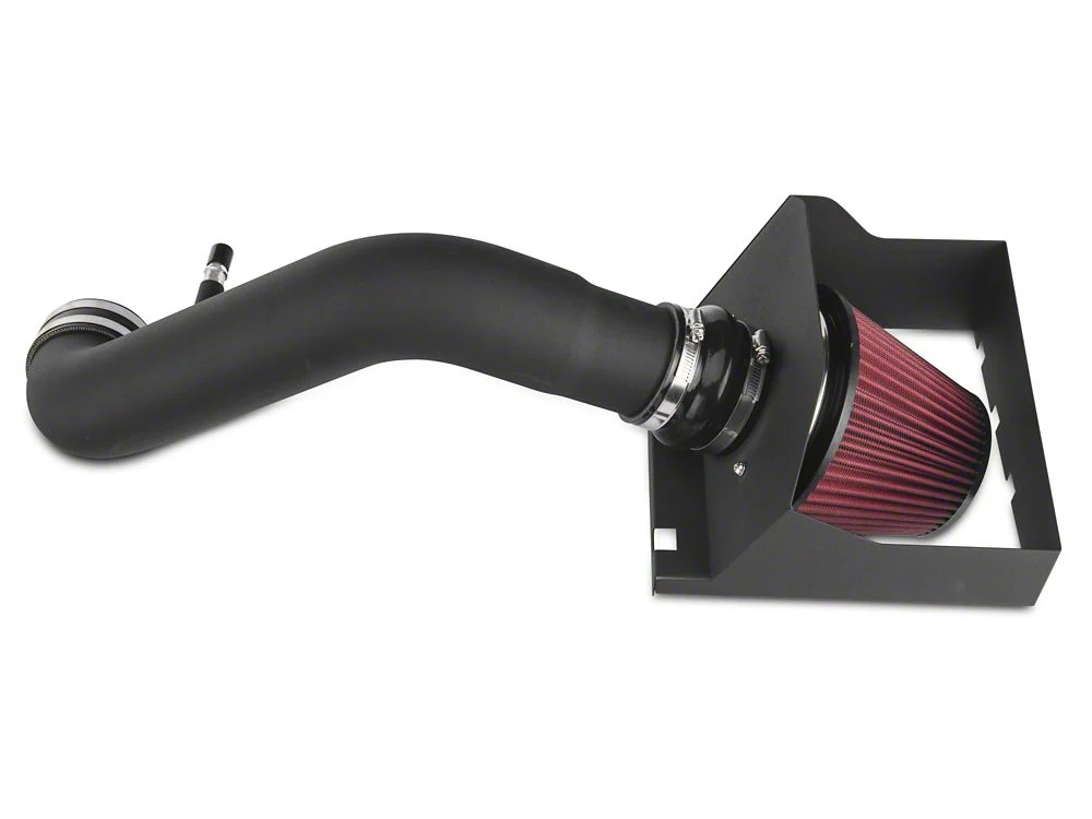 RedRock Cold Air Intake; Black Wrinkle (11-14 5.0L F-150) - Image 3