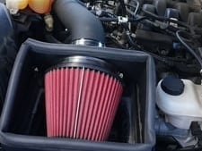 RedRock Cold Air Intake; Black Wrinkle (15-20 5.0L F-150) - Image 7