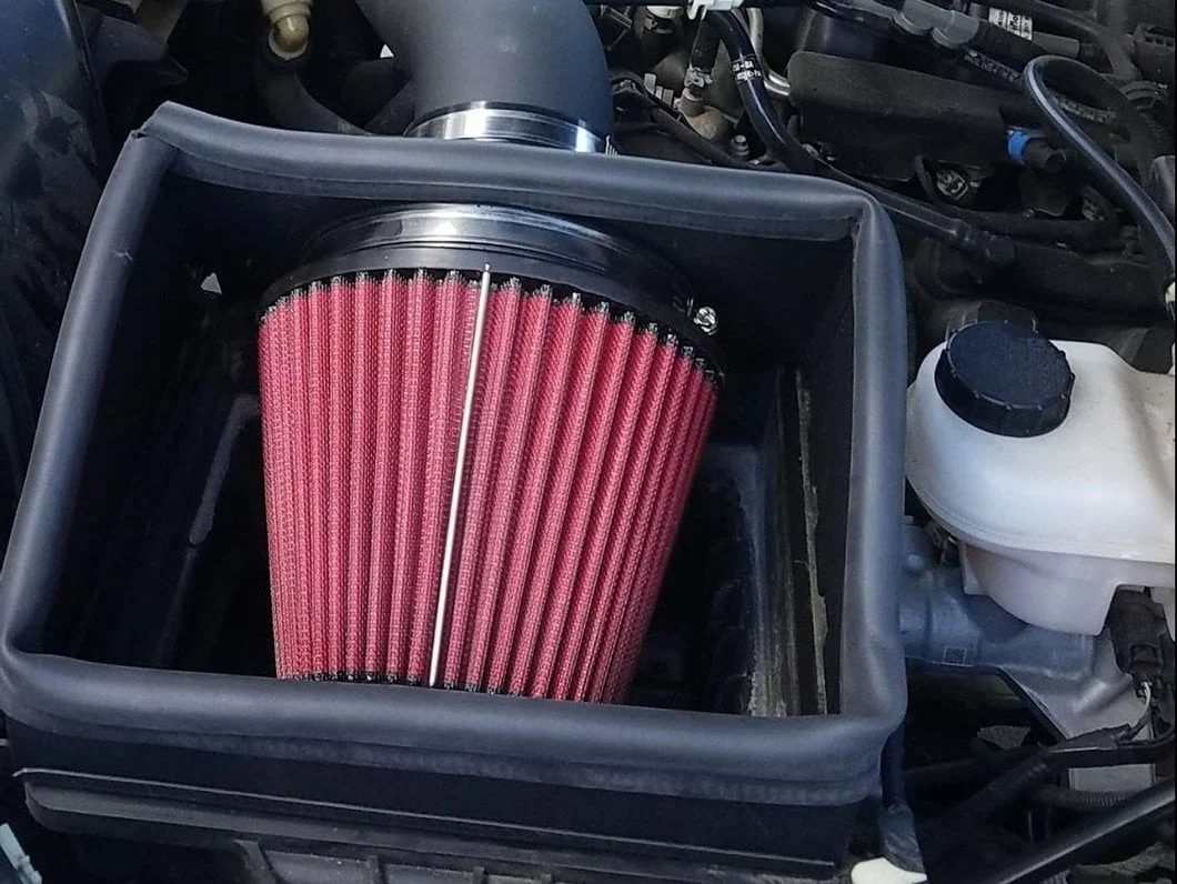 RedRock Cold Air Intake; Black Wrinkle (15-20 5.0L F-150) - Image 9