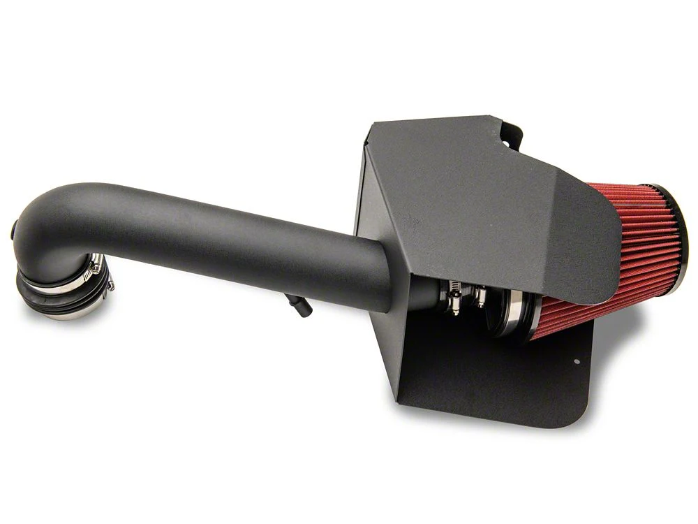 RedRock Cold Air Intake; Textured Black (20-25 3.6L Jeep Gladiator JT) - Image 4