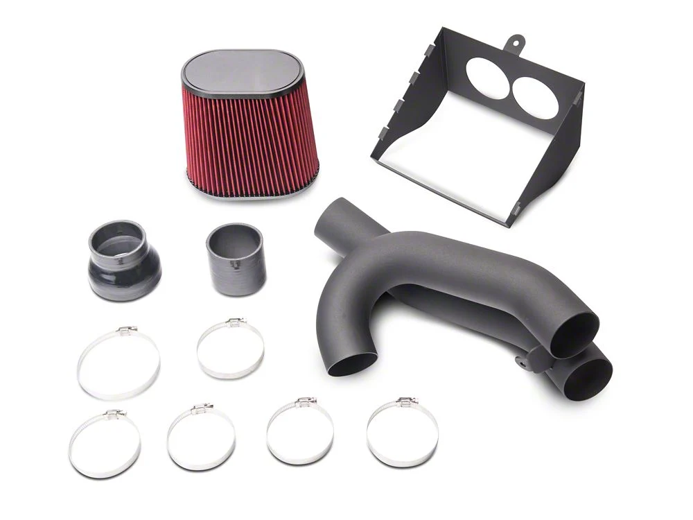 RedRock Cold Air Intake; Wrinkle Black (15-25 2.7L EcoBoost F-150) - Image 4