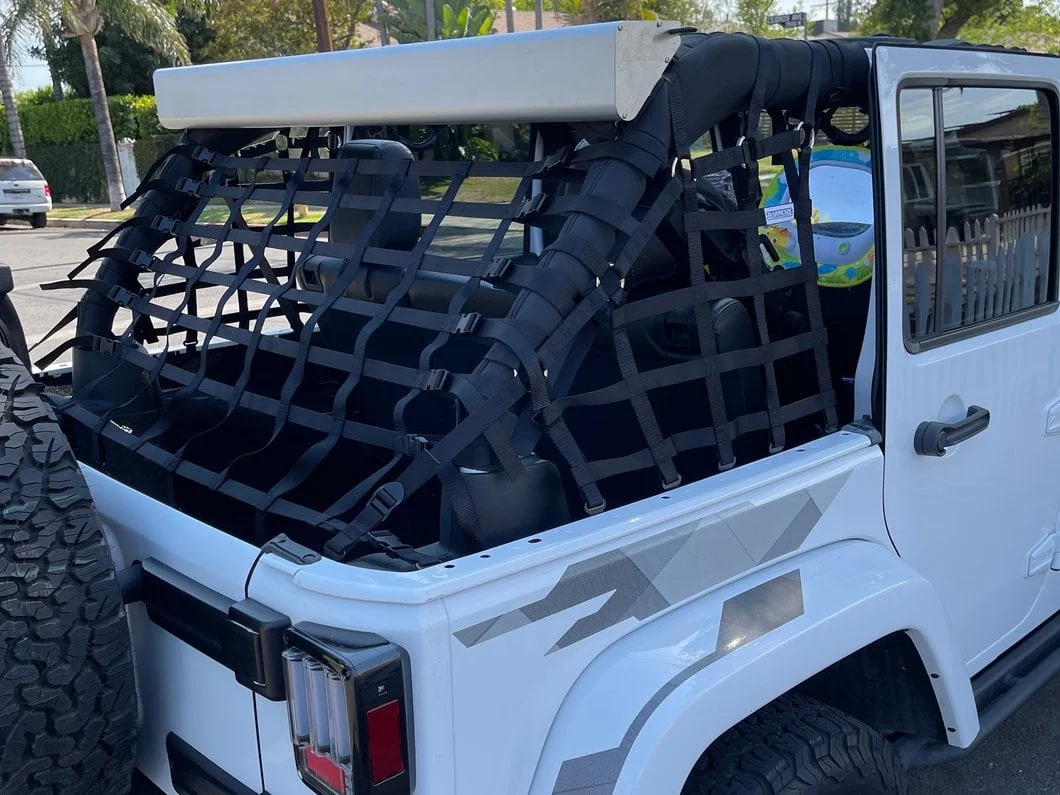 RedRock Complete Netting Kit (07-18 Jeep Wrangler JK 4-Door) - Image 18