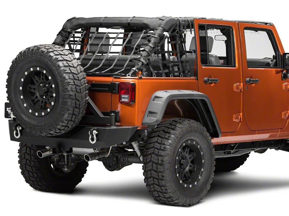 RedRock Complete Netting Kit (07-18 Jeep Wrangler JK 4-Door) - Image 3