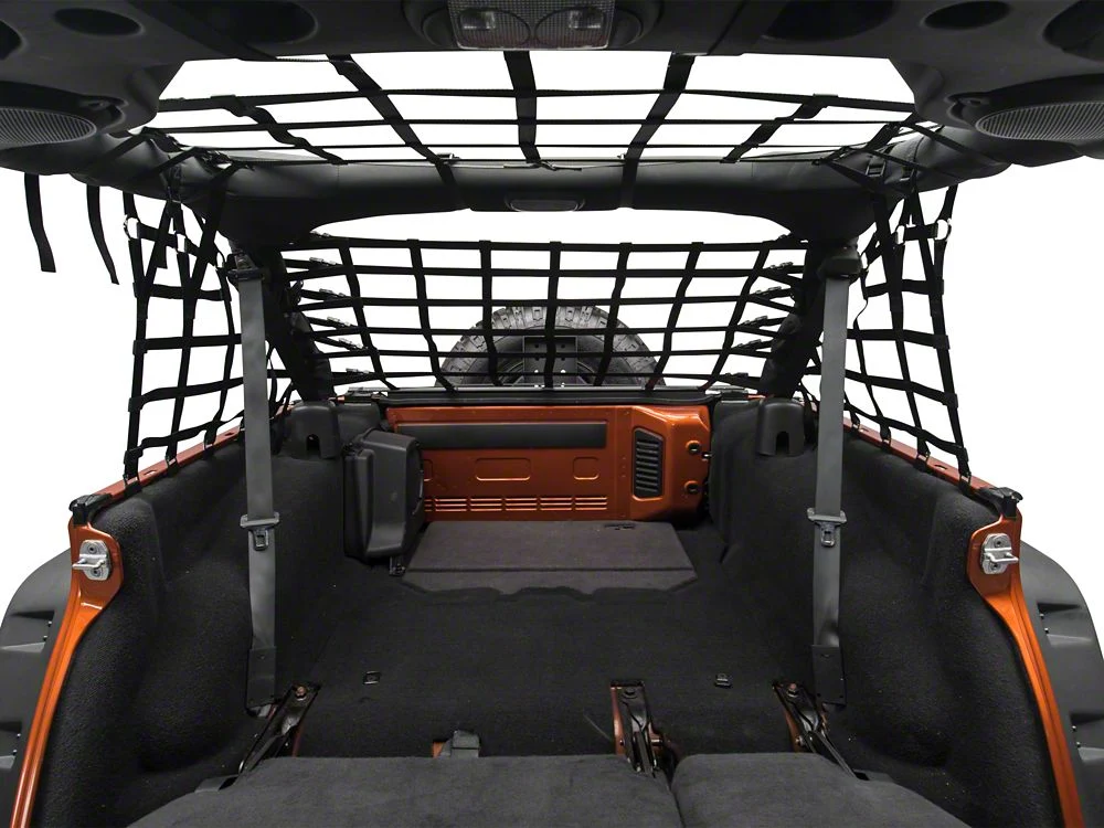 RedRock Complete Netting Kit (07-18 Jeep Wrangler JK 4-Door) - Image 9