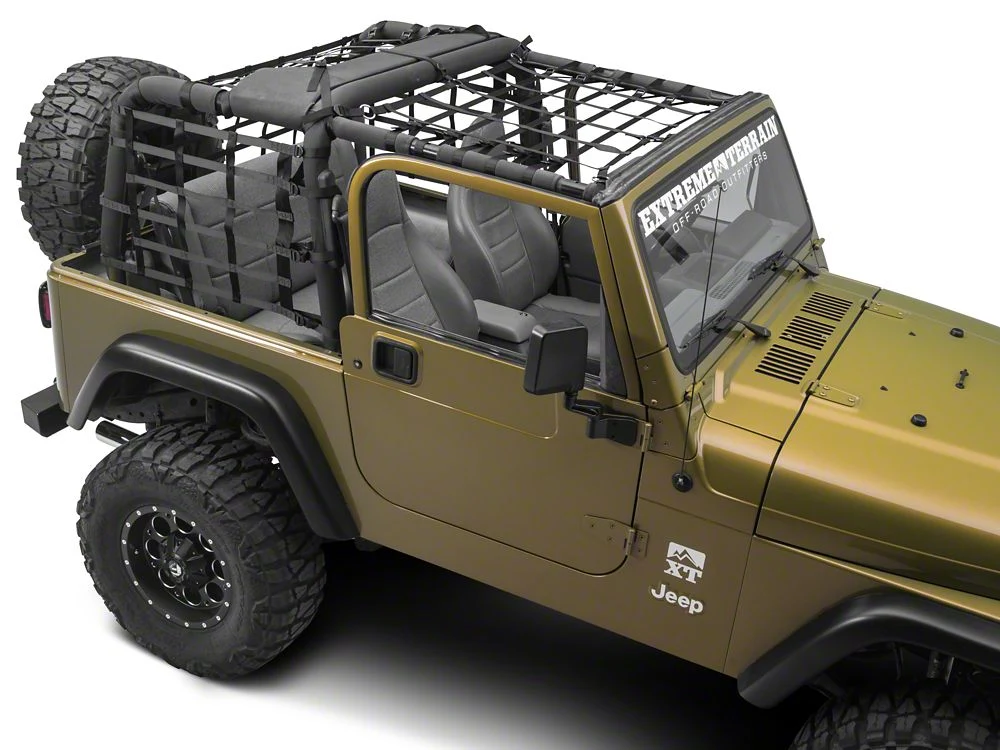 RedRock Complete Netting Kit (92-06 Jeep Wrangler YJ & TJ) - Image 5