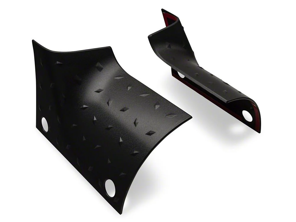 RedRock Cowl Body Armor; Textured Black (20-25 Jeep Gladiator JT, Excluding Mojave) - Image 3