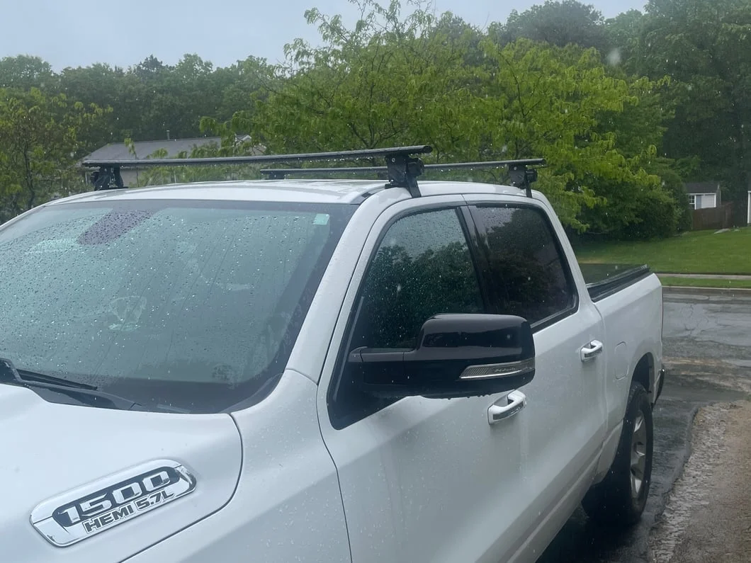 RedRock Cross Bar Roof Rack; Black; 60-Inch (13-25 RAM 1500) - Image 11