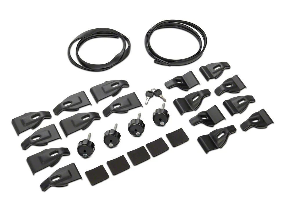 RedRock Cross Bar Roof Rack; Black; 60-Inch (13-25 RAM 1500) - Image 6