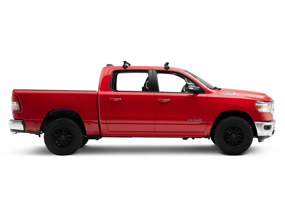 RedRock Cross Bar Roof Rack; Black; 60-Inch (13-25 RAM 1500) - Image 8