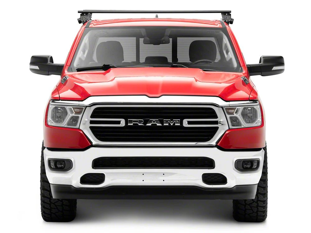 RedRock Cross Bar Roof Rack; Black; 60-Inch (13-25 RAM 1500) - Image 9