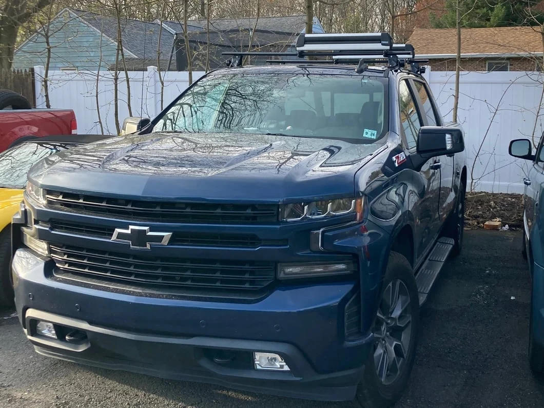 RedRock Cross Bar Roof Rack; Black; 60-Inch (14-25 Silverado 1500) - Image 14