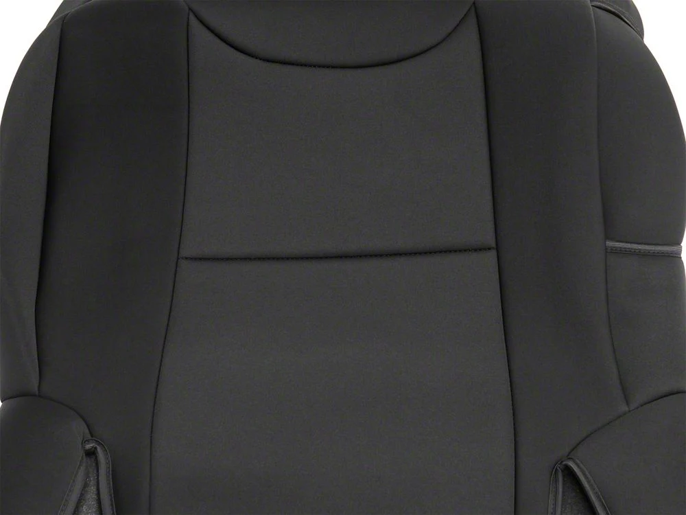 RedRock Custom Fit Front and Rear Seat Covers; Black (13-18 Jeep Wrangler JK 4-Door) - Image 9