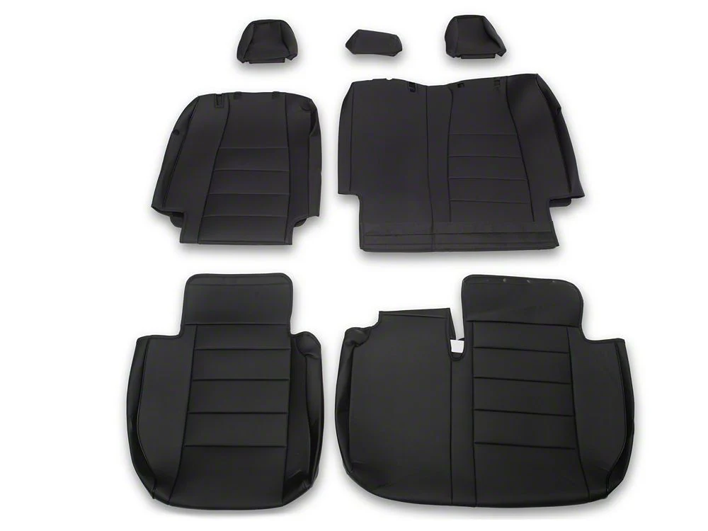 RedRock Custom Fit Perforated Synthetic Leather Seat Covers (24-26 Tacoma) - Image 5