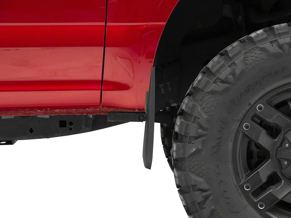 RedRock Custom Molded Mud Guards for No Fender Flares; Front and Rear (15-20 F-150 w/o OE Fender Flares) - Image 4