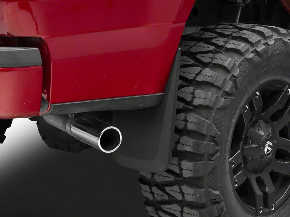 RedRock Custom Molded Mud Guards for No Fender Flares; Front and Rear (15-20 F-150 w/o OE Fender Flares) - Image 7