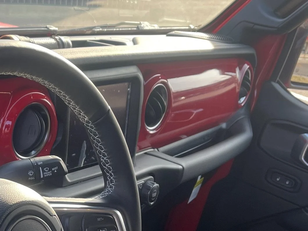 RedRock Dash Panel Overlay; Red (20-23 Jeep Gladiator JT) - Image 11