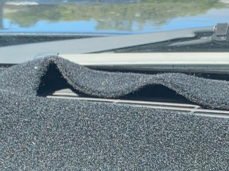 RedRock Dashboard Cover; Black (99-06 Silverado 1500) - Image 6