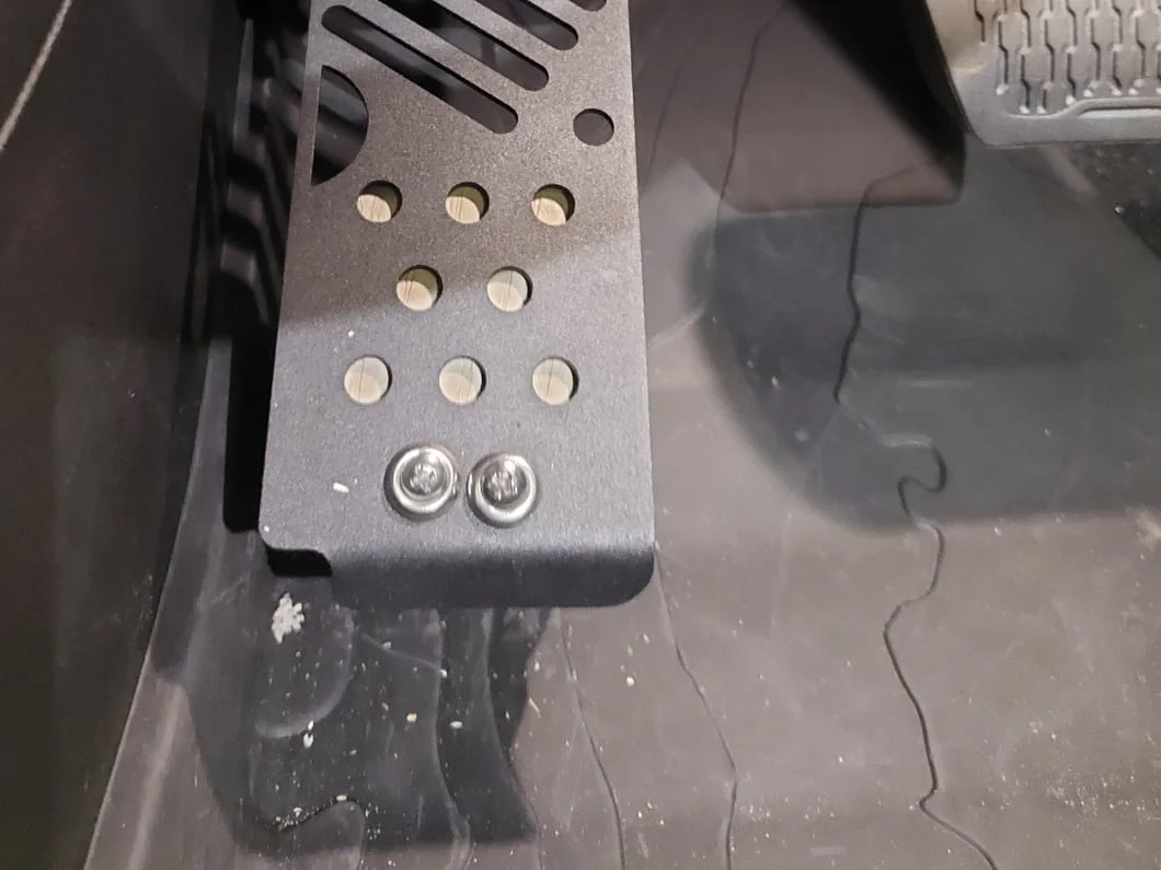 RedRock Dead Pedal Assembly; Matte Black (18-25 Jeep Wrangler JL w/ Automatic Transmission, Excluding 4xe) - Image 15