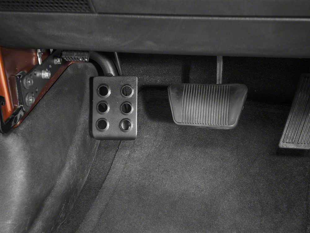 RedRock Dead Pedal; Driver Side (07-18 Jeep Wrangler JK w/ Automatic Transmission) - Image 2