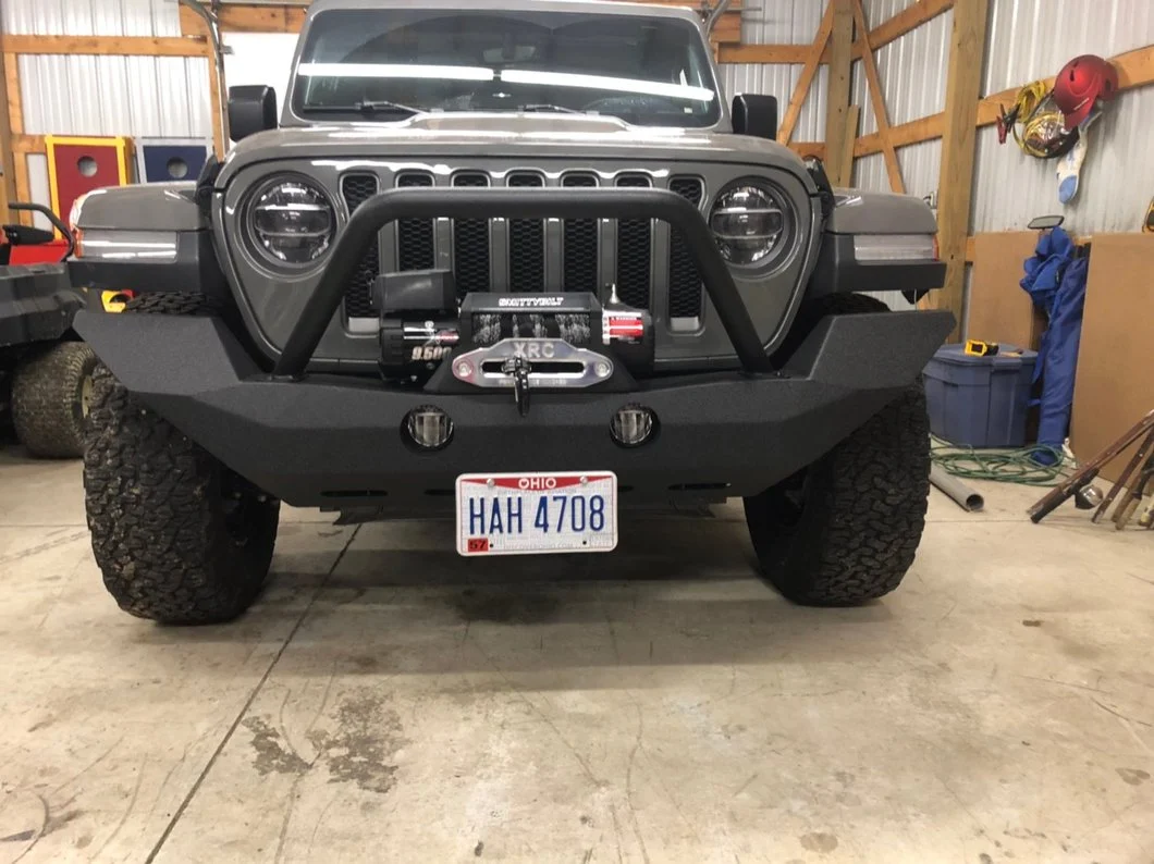 RedRock Defender Full Width Front Bumper w/ Winch Mount (18-22 Jeep Wrangler JL) - Image 10