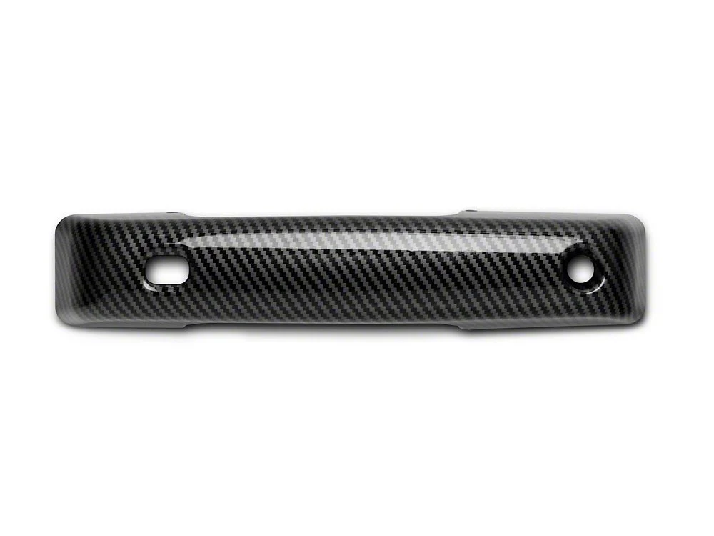 RedRock Door Handle and Recess Covers; Carbon Fiber Appearance (21-25 Bronco) - Image 3