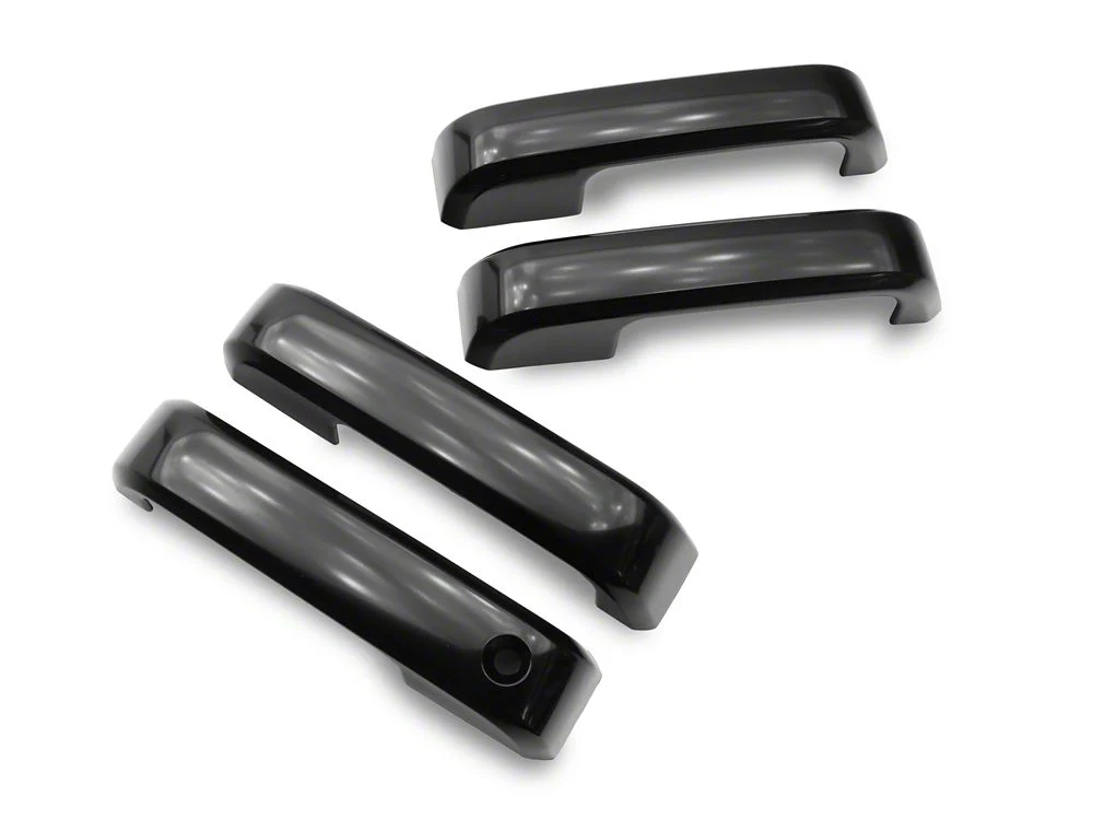 RedRock Door Handle Covers; Black (15-20 F-150 SuperCrew) - Image 2
