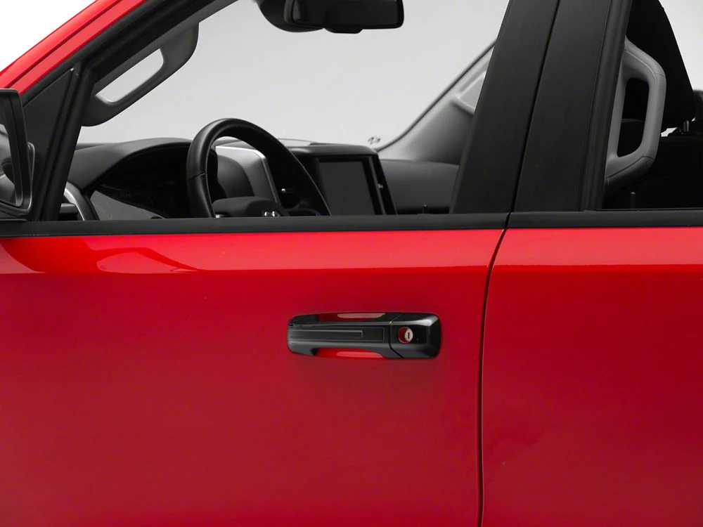 RedRock Door Handle Covers; Black (19-25 RAM 1500 w/ Passive Entry) - Image 7