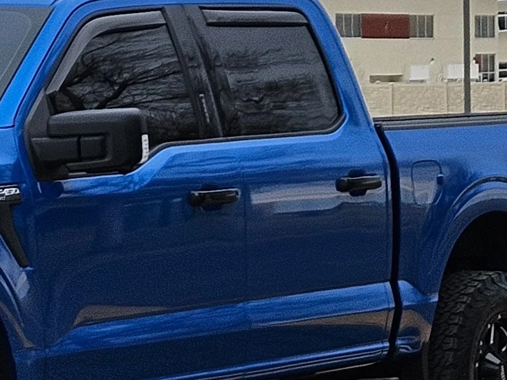 RedRock Door Handle Covers; Black (21-25 F-150 w/ Smart Key Button) - Image 13