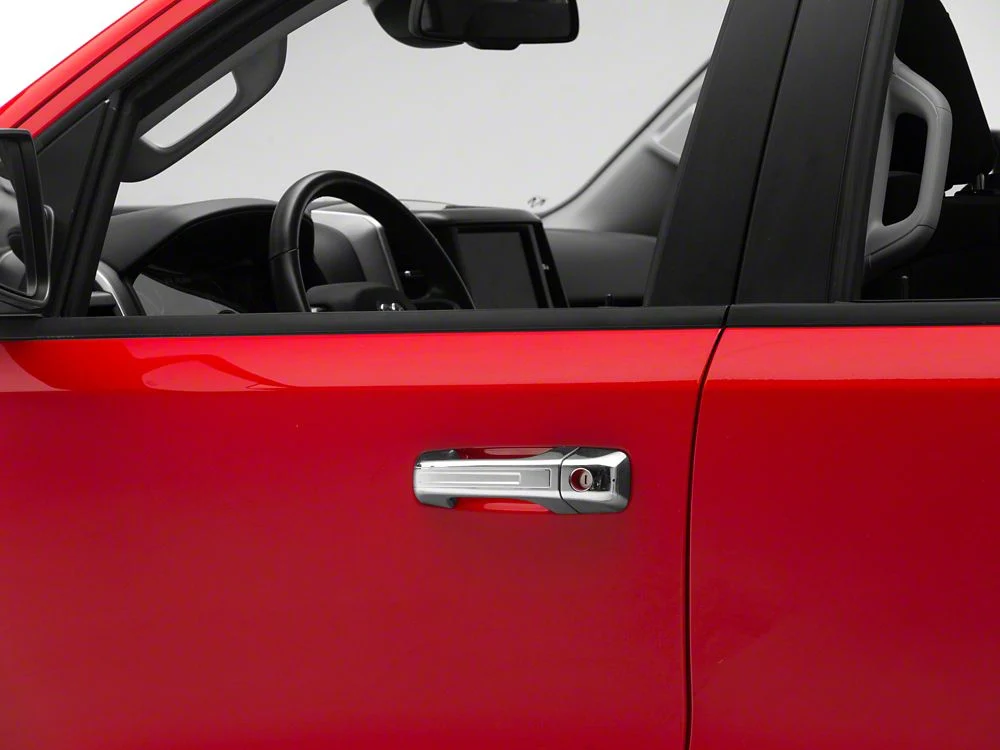 RedRock Door Handle Covers; Chrome (19-25 RAM 1500 w/ Passive Entry) - Image 7