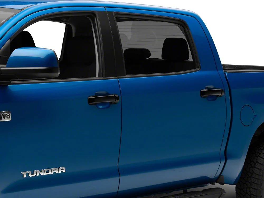 RedRock Door Handle Covers; Gloss Black (07-21 Tundra) - Image 4