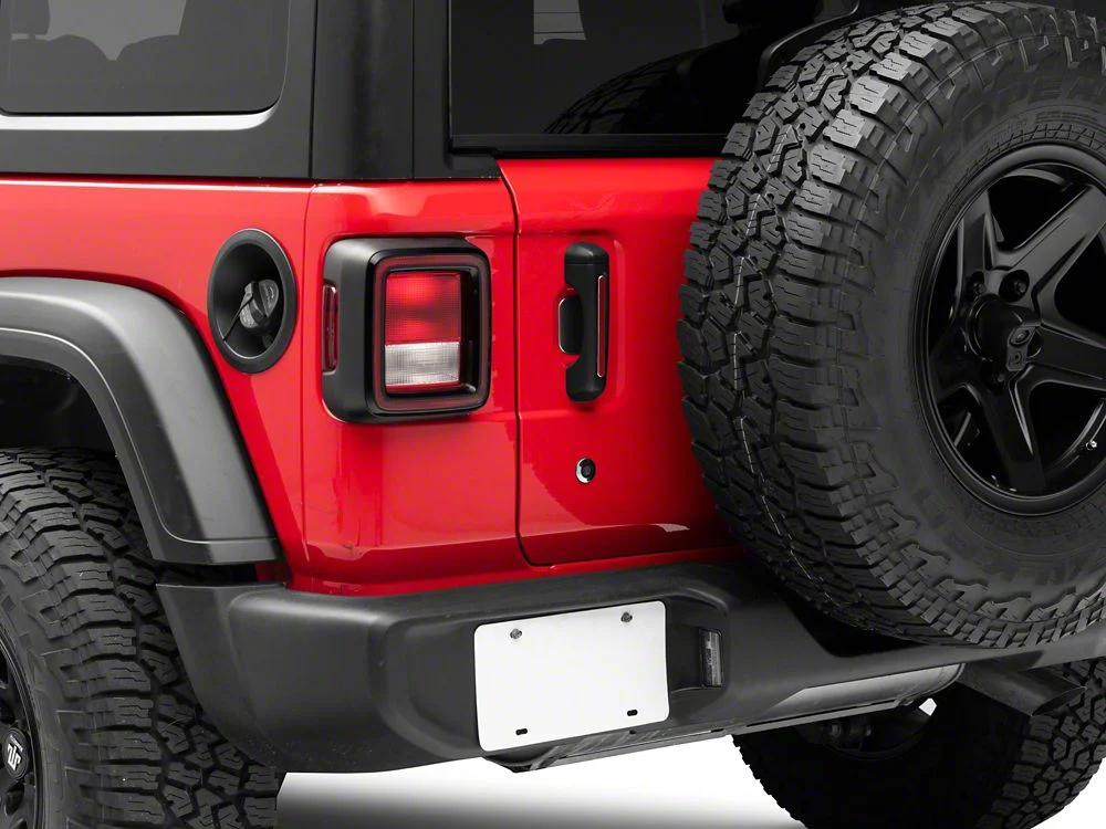 RedRock Door Handle Inserts; Red (18-25 Jeep Wrangler JL 4-Door) - Image 5