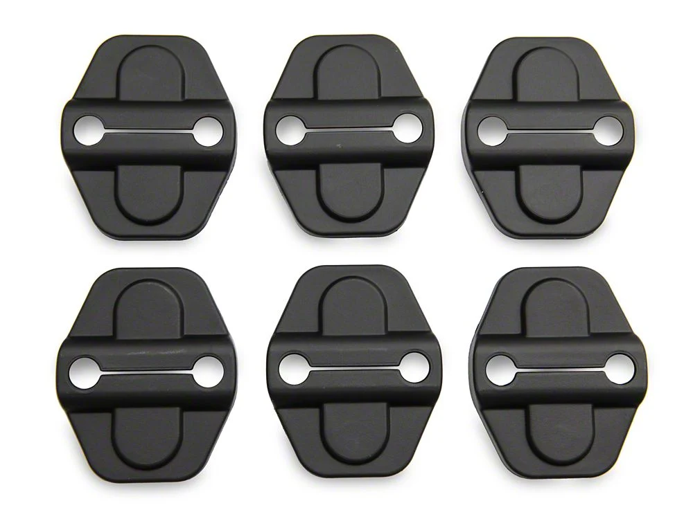 RedRock Door Lock Striker Cover Set (18-25 Jeep Wrangler JL) - Image 2