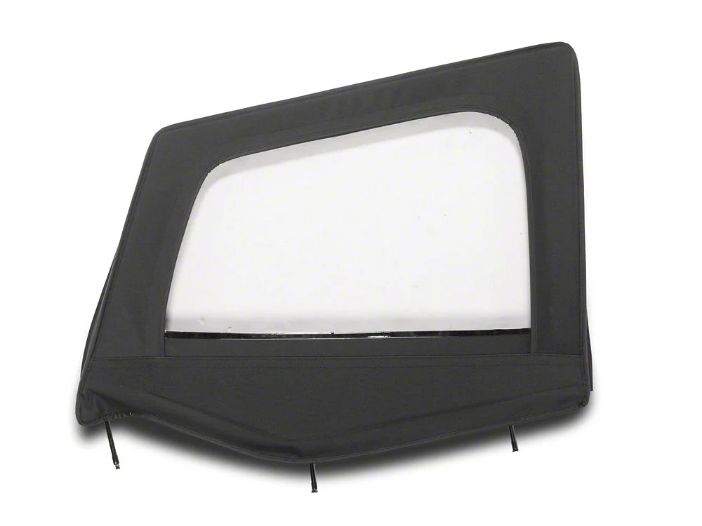 RedRock Door Skin with Frame; Driver Side; Black Denim (87-95 Jeep Wrangler YJ) - Image 2