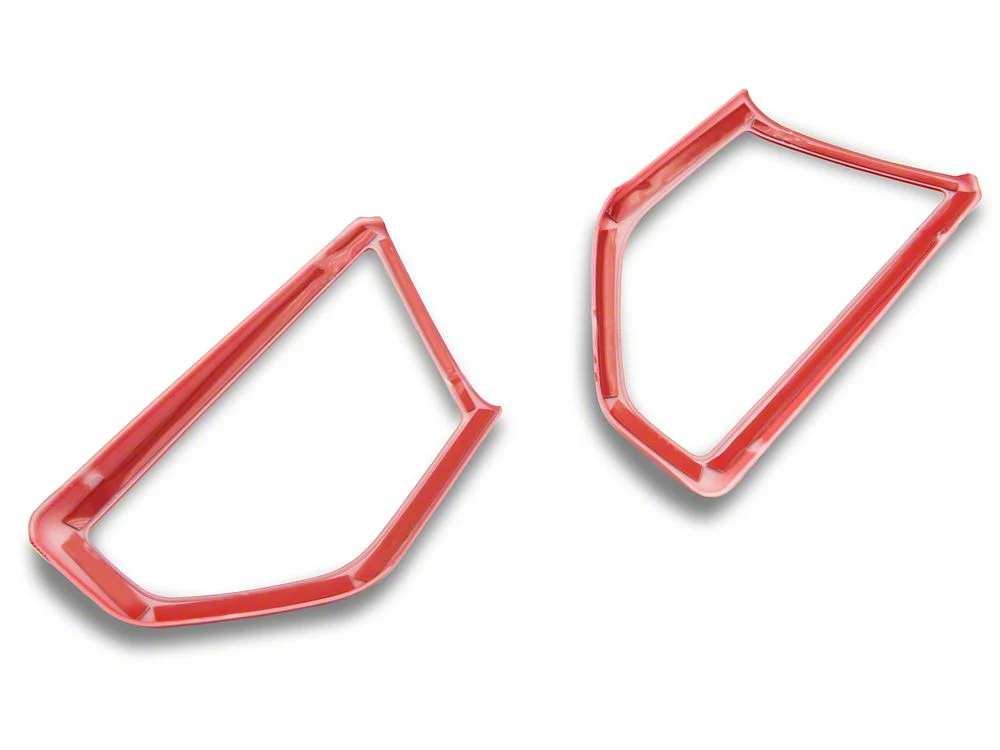 RedRock Door Speaker Trim; Red (18-25 Jeep Wrangler JL) - Image 3