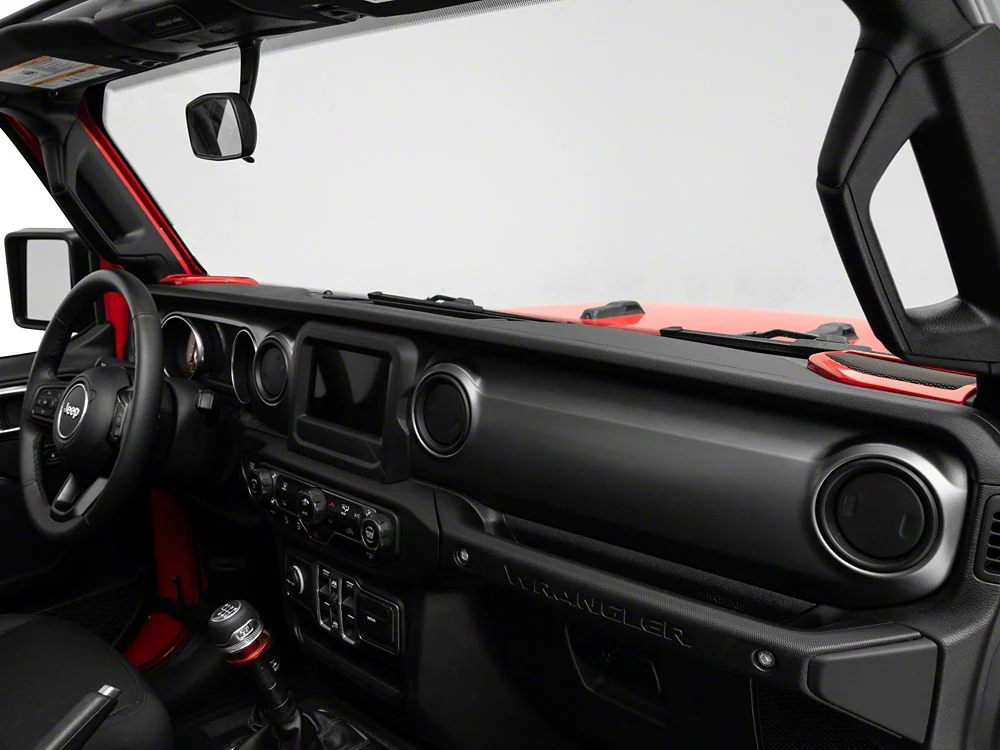 RedRock Door Speaker Trim; Red (18-25 Jeep Wrangler JL) - Image 4