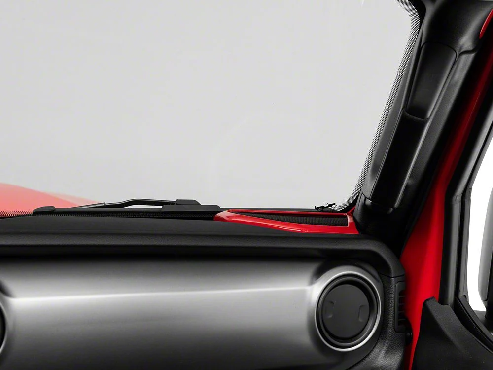 RedRock Door Speaker Trim; Red (18-25 Jeep Wrangler JL) - Image 5