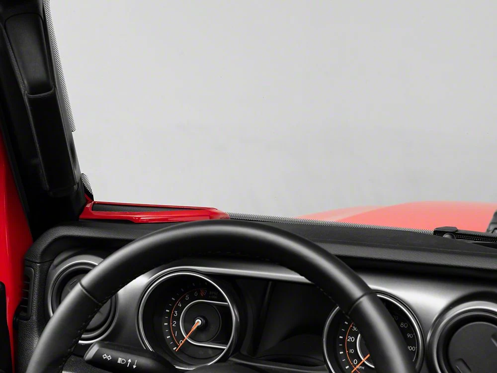 RedRock Door Speaker Trim; Red (18-25 Jeep Wrangler JL) - Image 6