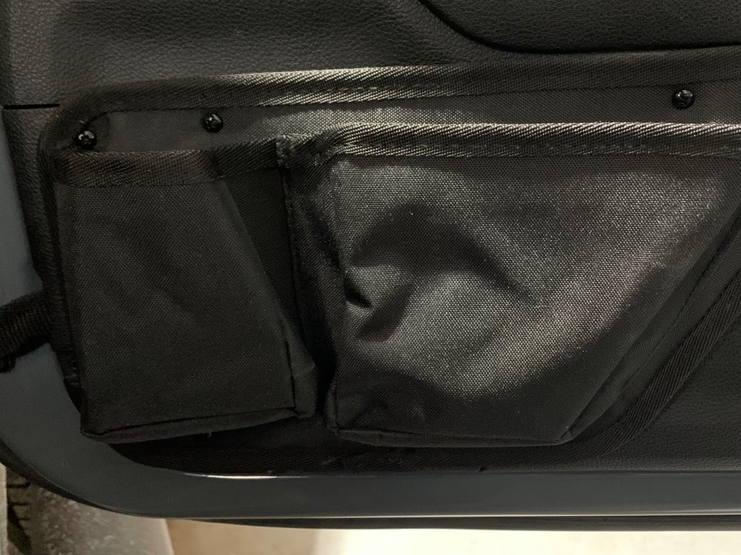 RedRock Door Storage Bag Set (11-18 Jeep Wrangler JK Front Door Only; 18-25 Jeep Wrangler JL 4-Door Rear Door Only) - Image 11