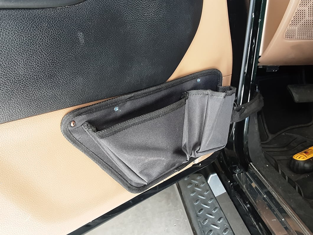 RedRock Door Storage Bag Set (11-18 Jeep Wrangler JK Front Door Only; 18-25 Jeep Wrangler JL 4-Door Rear Door Only) - Image 9