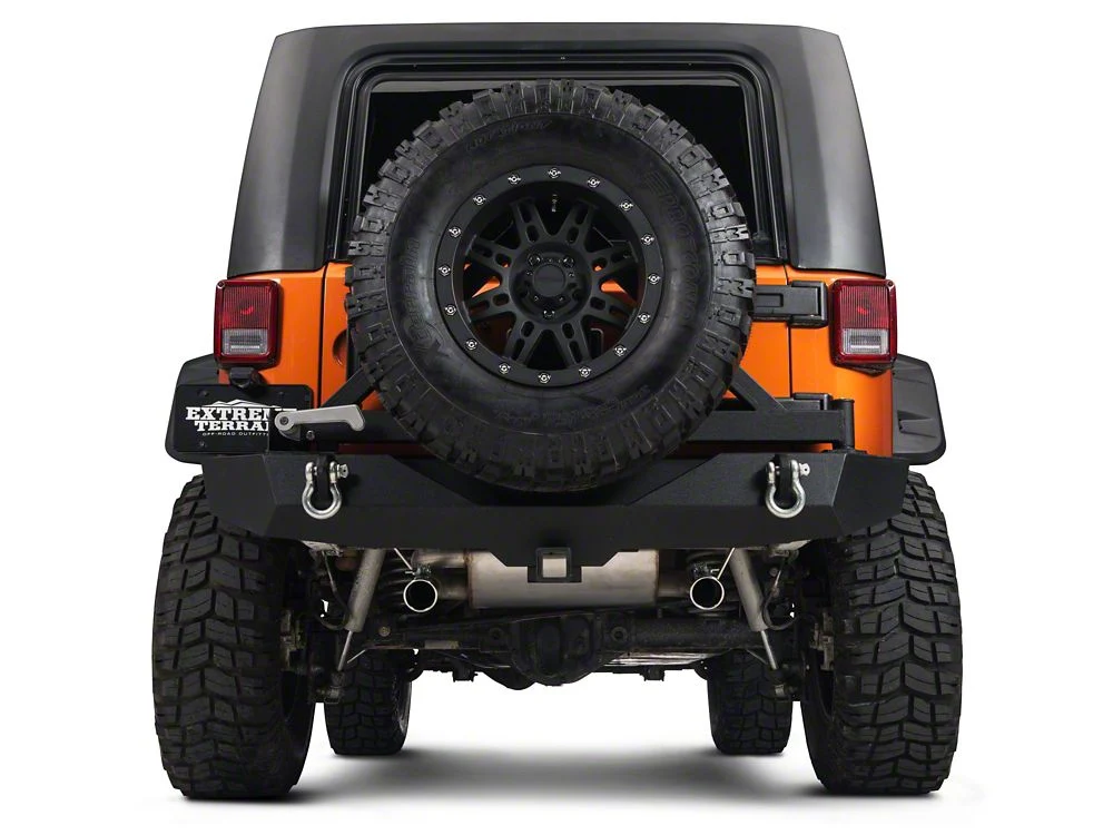 RedRock Dual Outlet Axle-Back Exhaust with Polished Tips (07-18 Jeep Wrangler JK) - Image 5