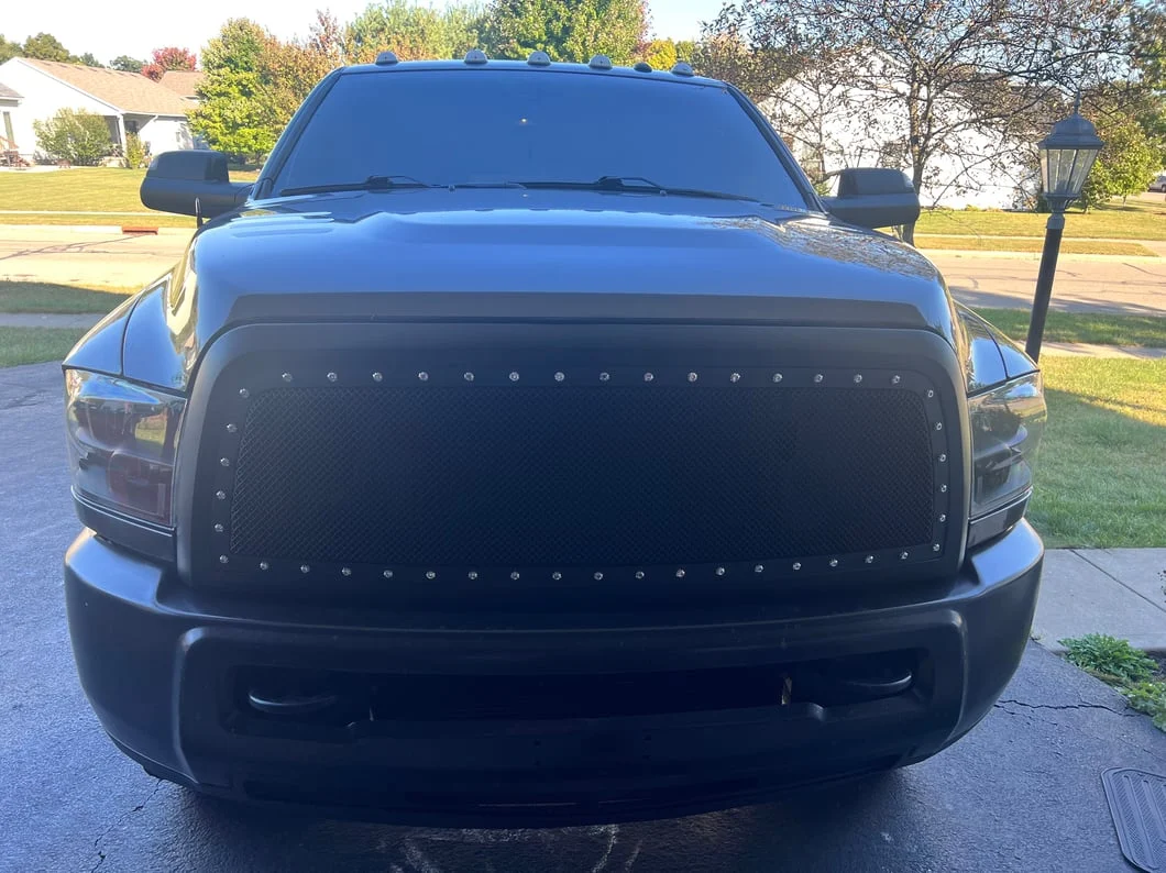 RedRock Evolution Stainless Steel Wire Mesh Upper Replacement Grille; Black (13-18 RAM 2500) - Image 9