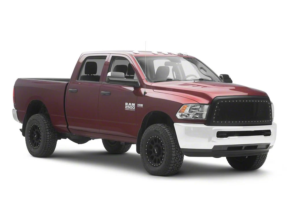 RedRock Evolution Stainless Steel Wire Mesh Upper Replacement Grille; Black (13-18 RAM 3500) - Image 3
