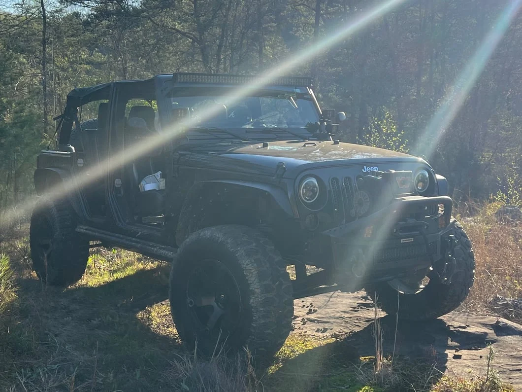 RedRock Extended Bikini Top; Black Diamond (11-18 Jeep Wrangler JK 4-Door) - Image 16