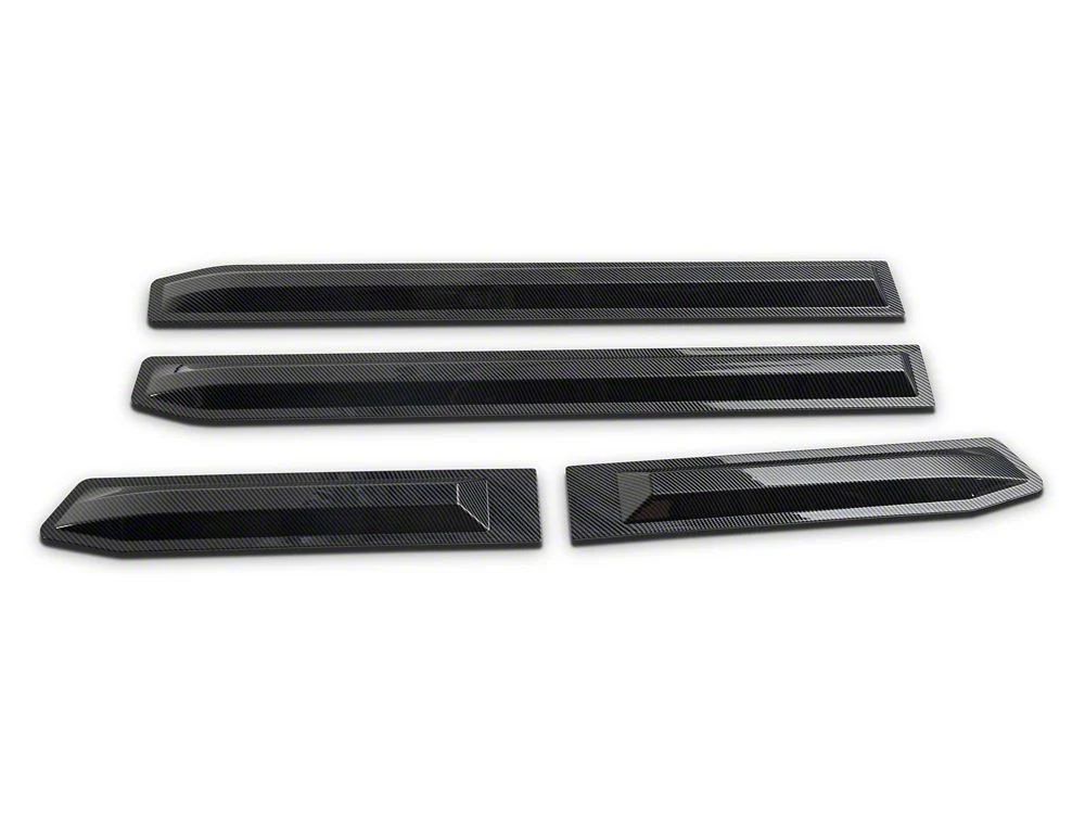RedRock Exterior Door Trim; Carbon Fiber Appearance (21-25 Bronco 4-Door) - Image 3