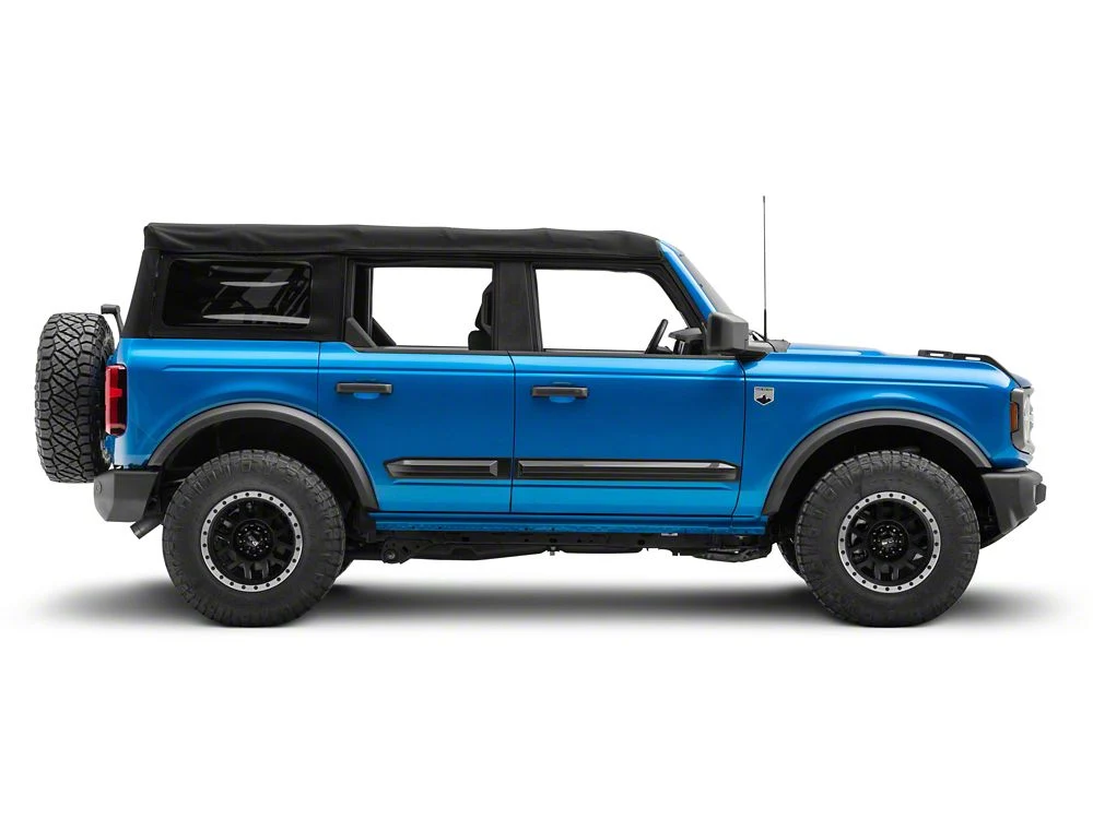 RedRock Exterior Door Trim; Carbon Fiber Appearance (21-25 Bronco 4-Door) - Image 4